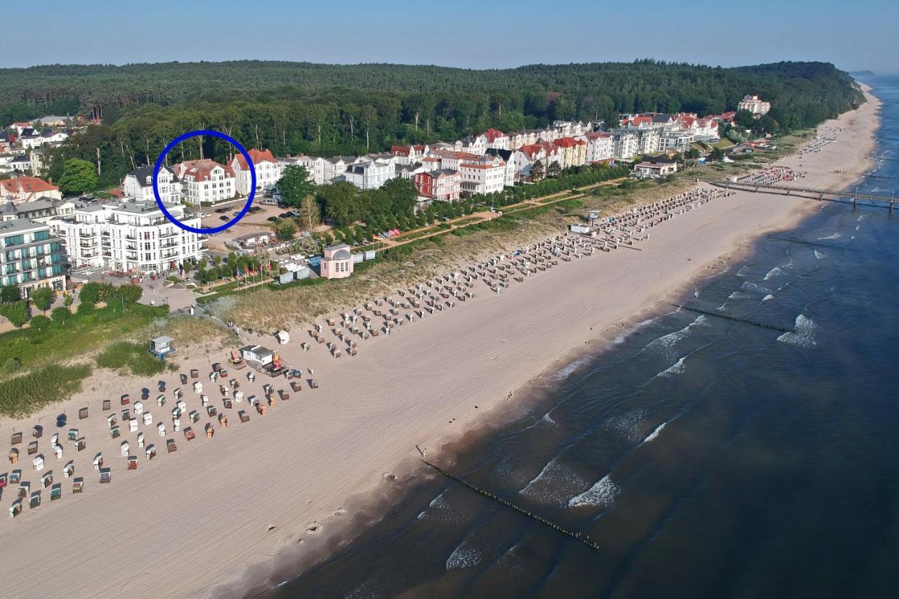 Ferienwohnung Kon-Tiki, Villa Regina Maris Bansin Heringsdorf  Bagian luar foto